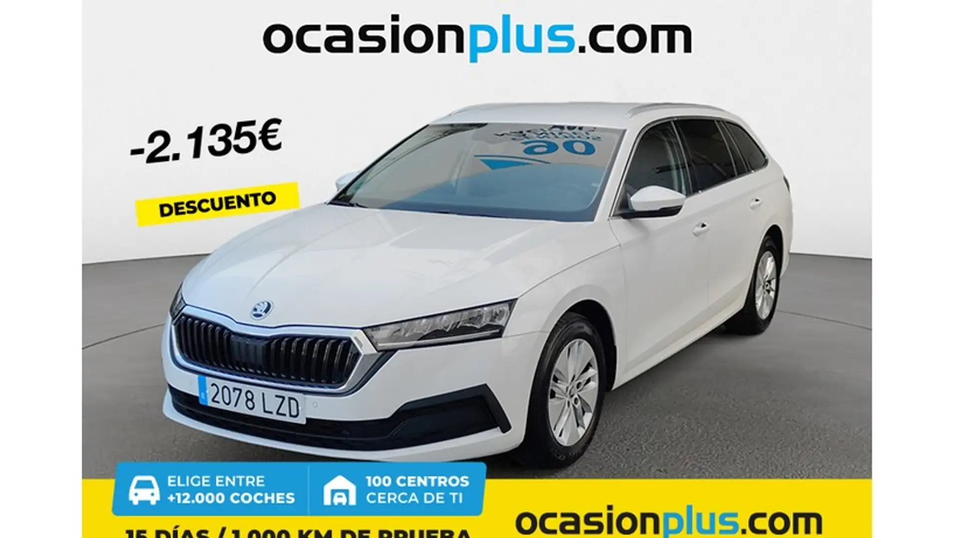 Skoda Octavia Combi 2.0TDI Ambition 110kW Blanco - 1