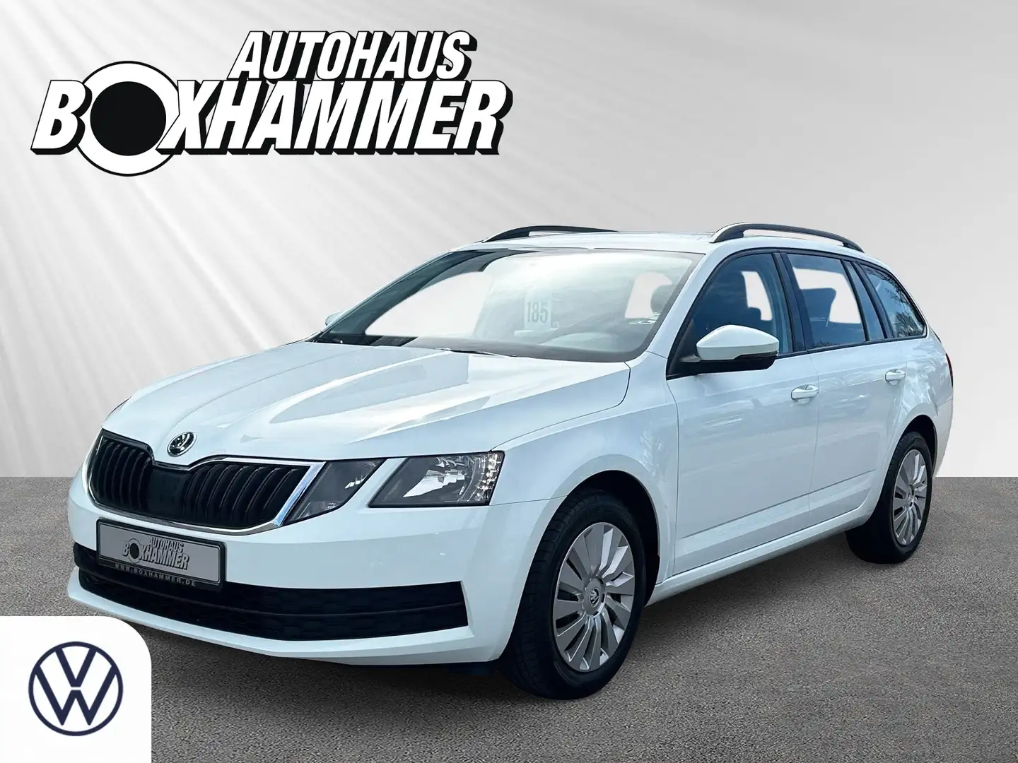 Skoda Octavia Combi 1,0 TSI Active AHK+PDC hinten+EL.SPIEGEL Weiß - 1