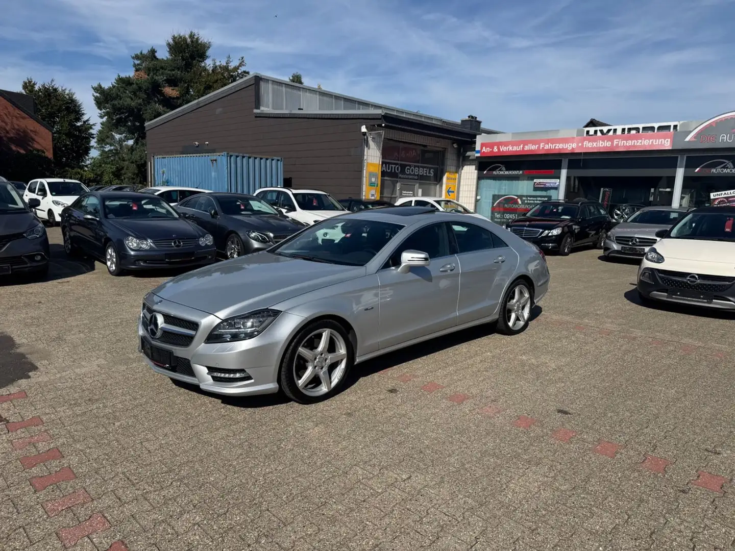 Mercedes-Benz CLS 350 AMG/Sportpaket S-Dach Nappa LED Argent - 1