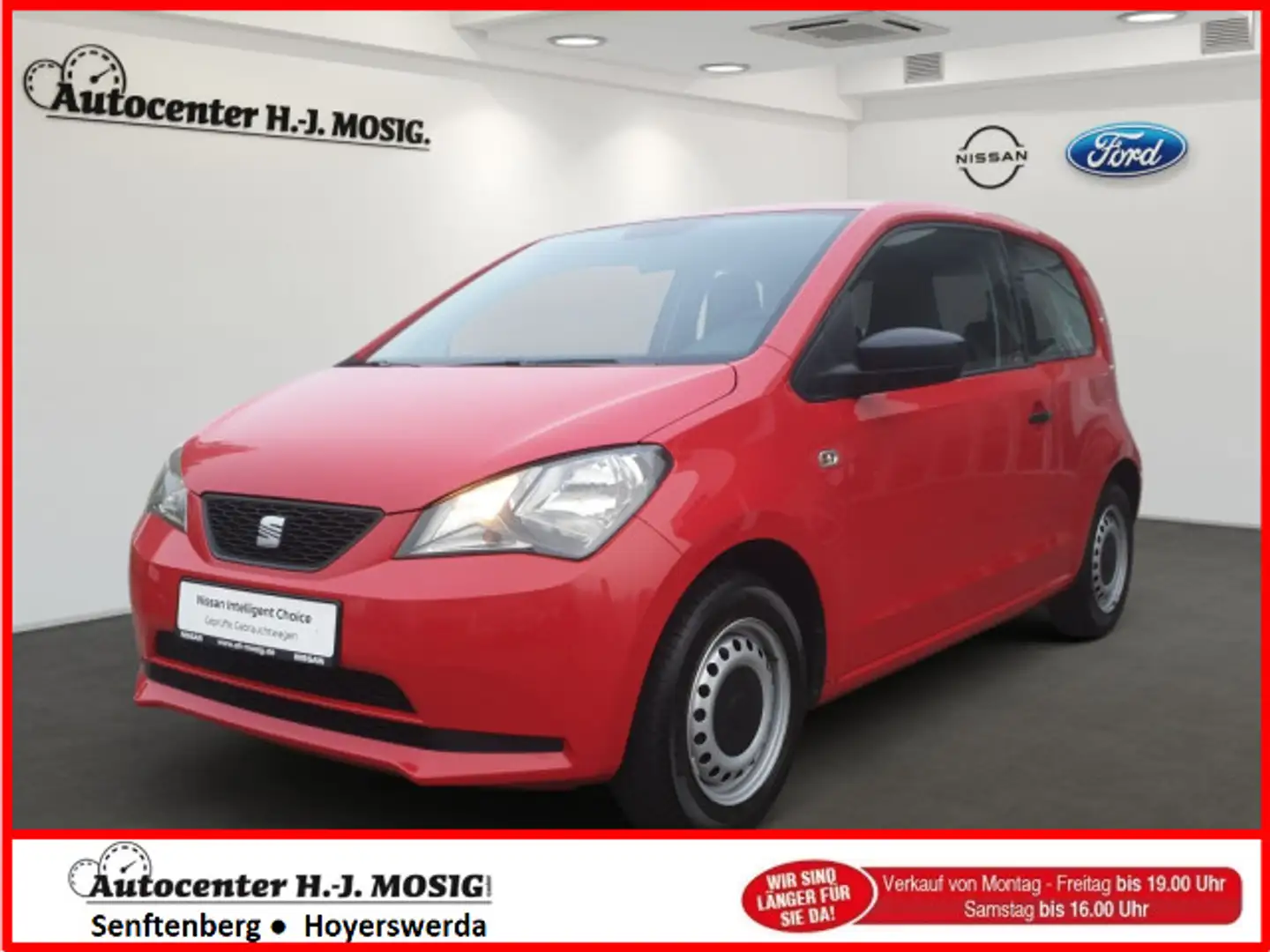 SEAT Mii 1,0 Reference Salsa / Klimaanlage Rot - 1