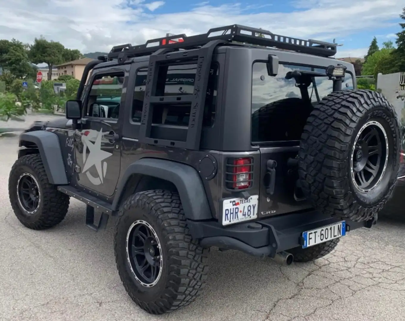 Jeep Wrangler Wrangler III 2011 2.8 crd Sport auto Grigio - 1