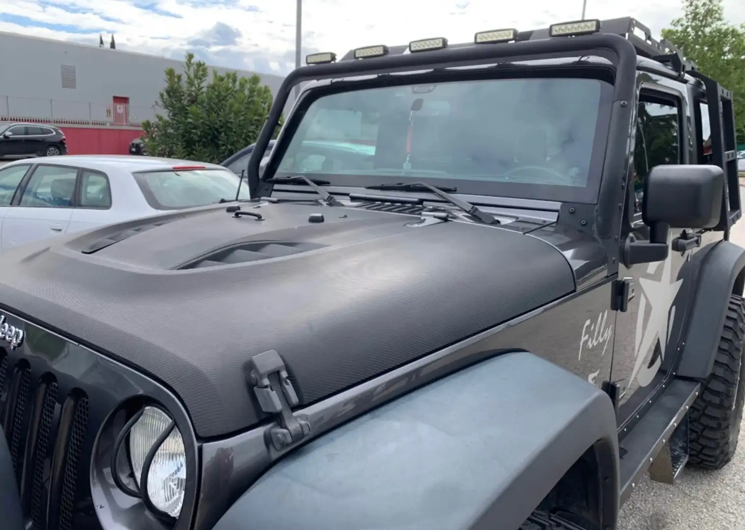 Jeep Wrangler Wrangler III 2011 2.8 crd Sport auto Grigio - 2