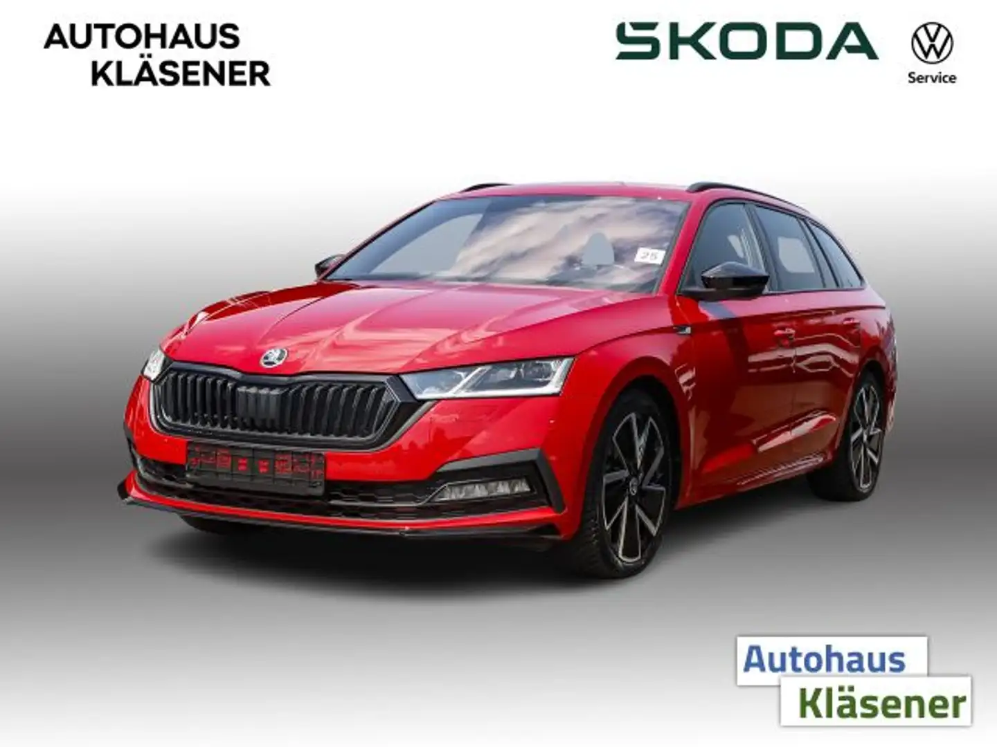Skoda Octavia Combi Sportline 2.0 TSI 140 KW DSG 4x4 Rot - 2