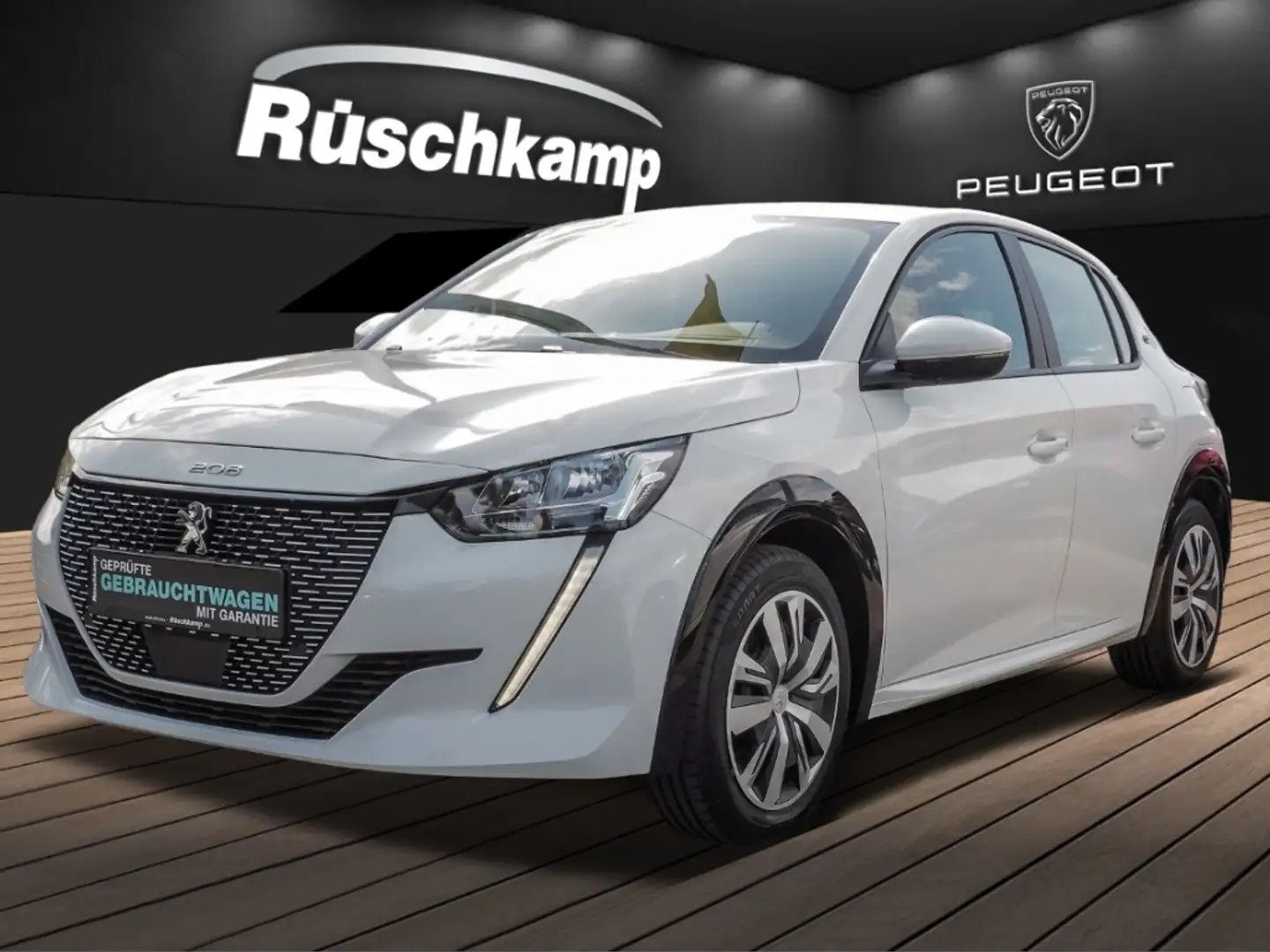 Peugeot 208 Active LED-Scheinwerfer Klimaauto SHZ AppleCar Wit - 1