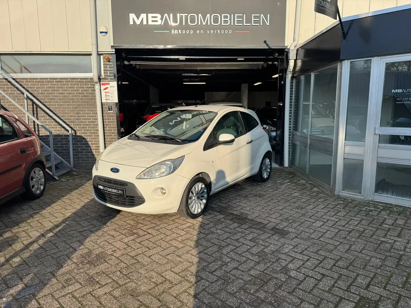 Ford Ka/Ka+ 1.2 Titanium X/Airco/NAP/1 Jaar APK/Distributierie Weiß - 1