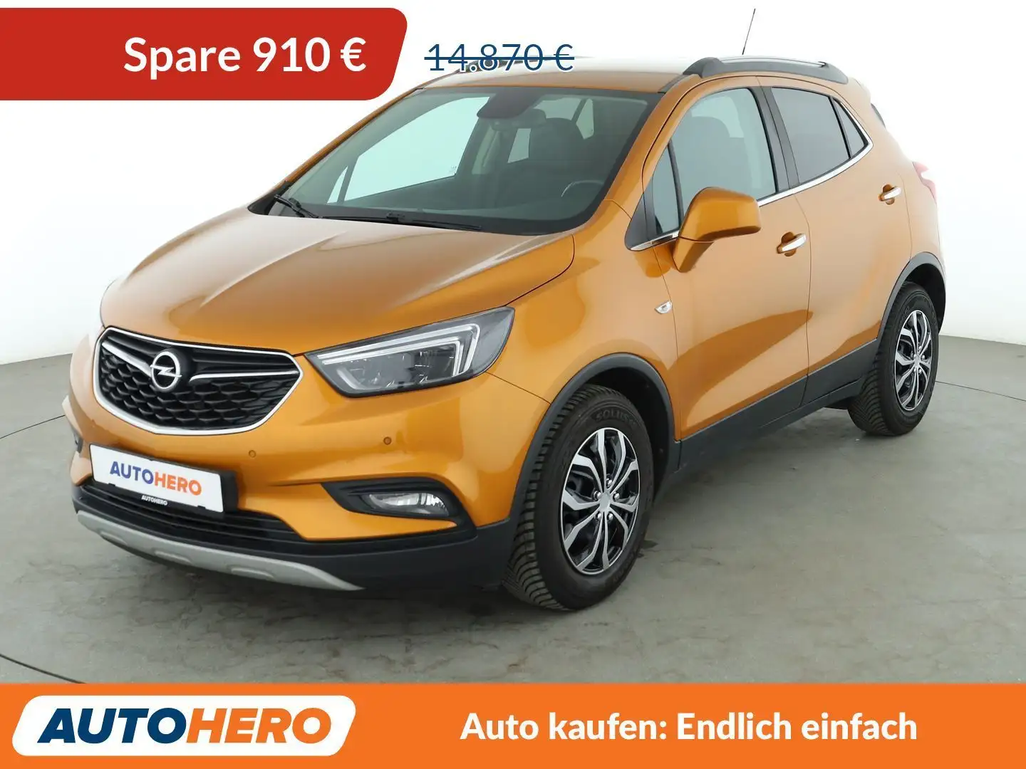 Opel Mokka X 1.4 Turbo Innovation Aut.*NAVI*LED*KLIMA*TEMPO* Braun - 1