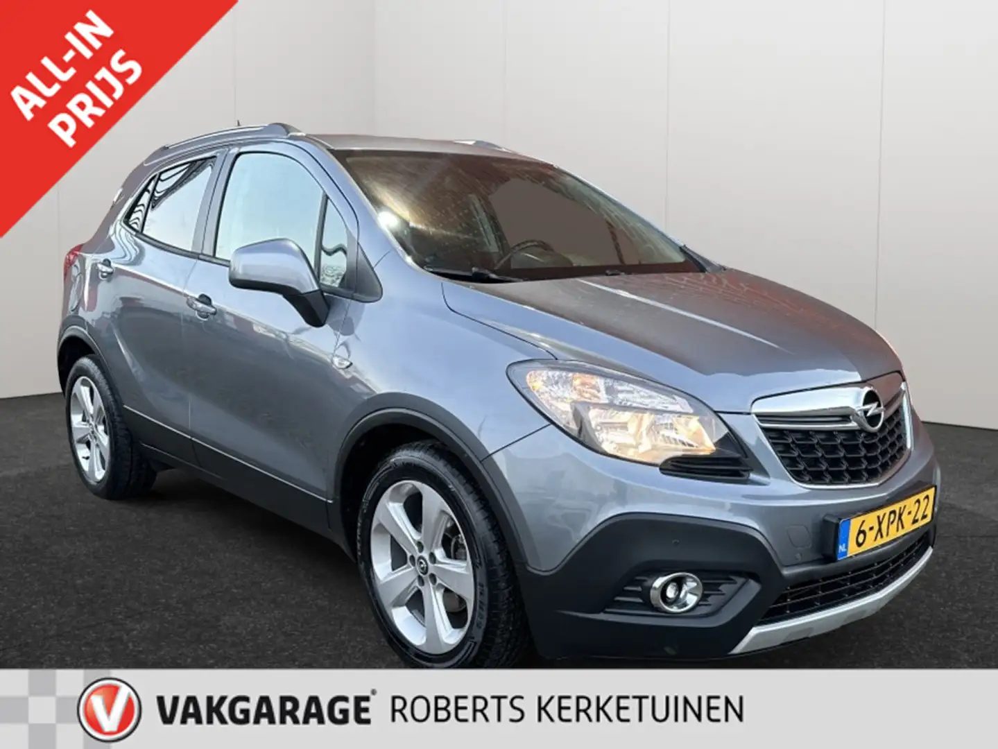 Opel Mokka 1.4 Turbo Edition Trekhaak, Nieuwe Koppeling, Nieu Grijs - 1