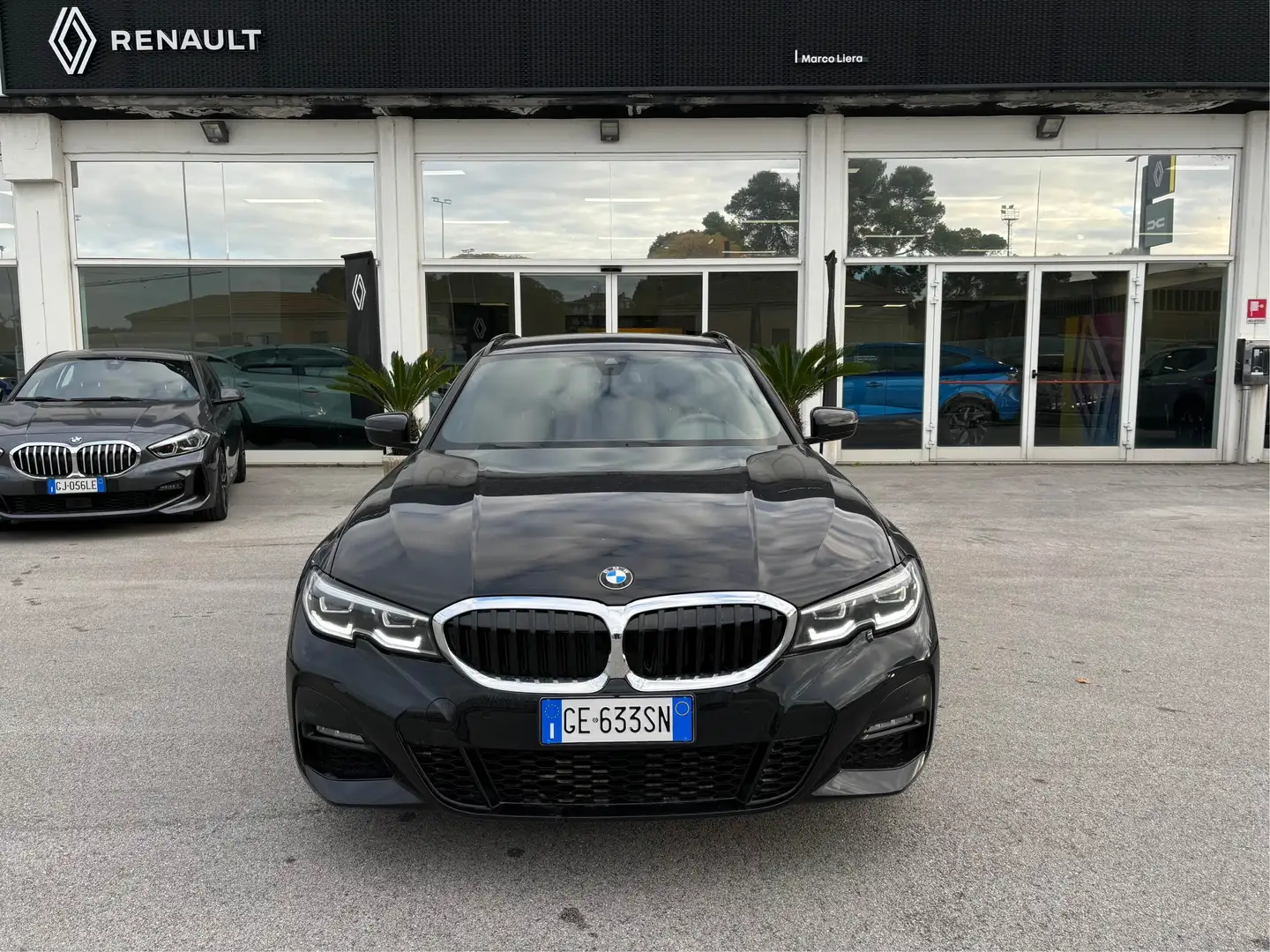 BMW 320 320d Touring mhev 48V Msport auto Noir - 2
