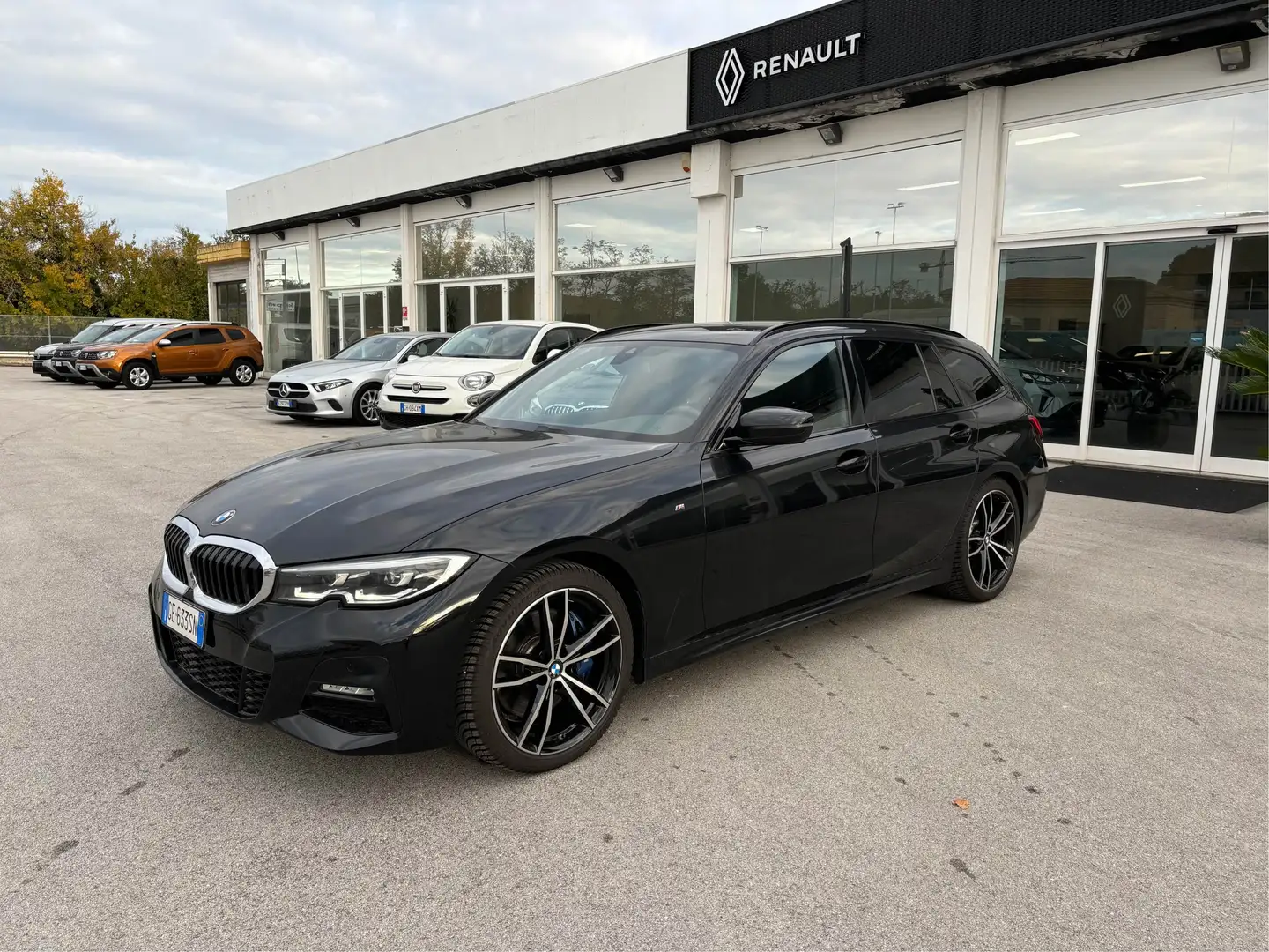 BMW 320 320d Touring mhev 48V Msport auto Noir - 1