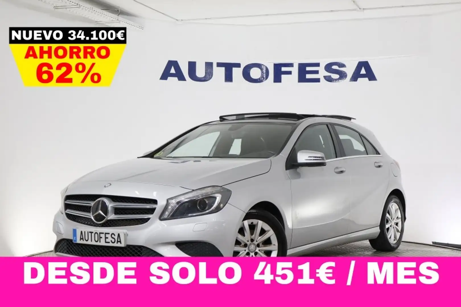 Mercedes-Benz A 160 D CDI STYLE 109cv 5P # TECHO ELEC, NAVY Gris - 1