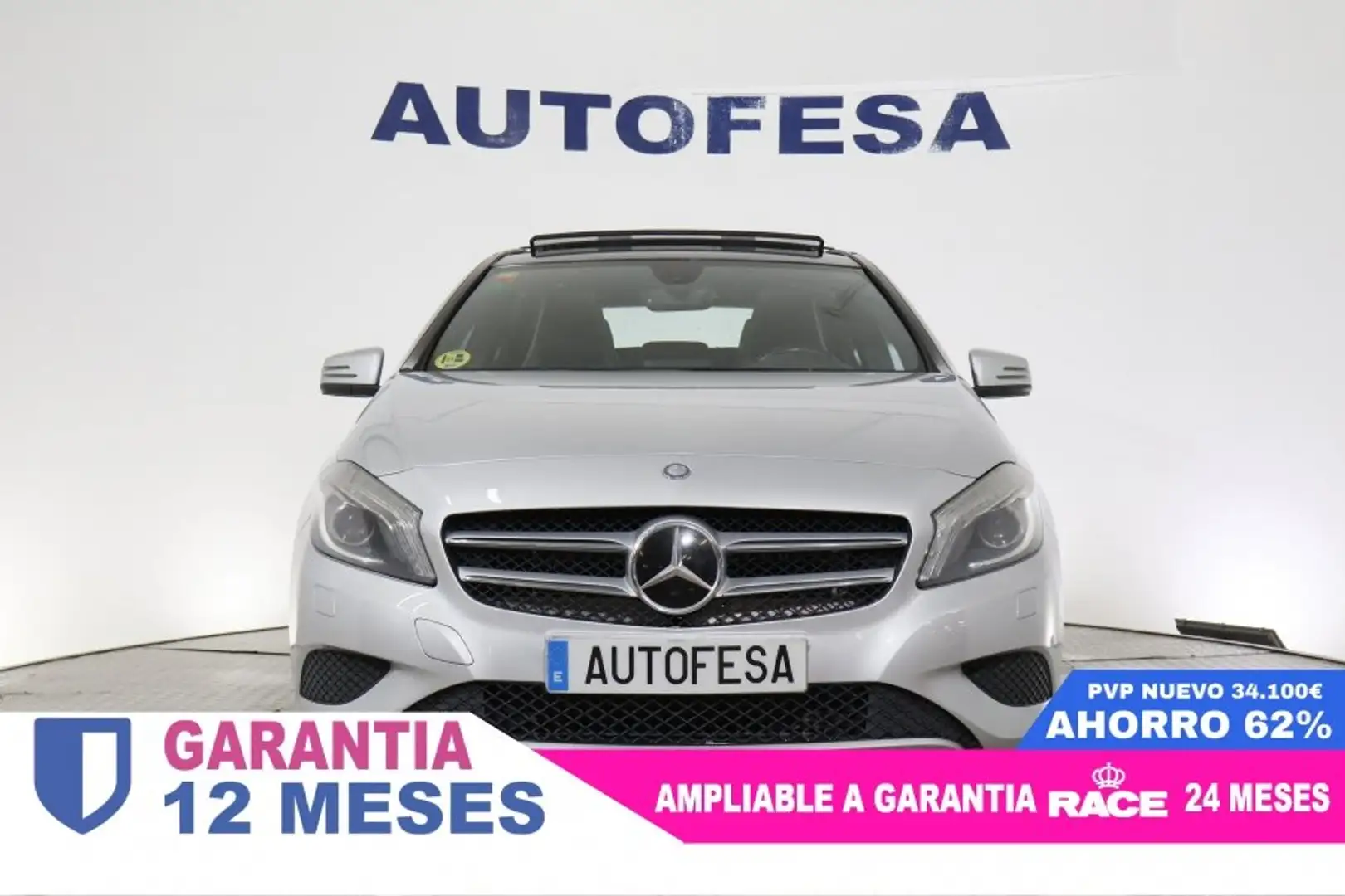 Mercedes-Benz A 160 D CDI STYLE 109cv 5P # TECHO ELEC, NAVY Gris - 2