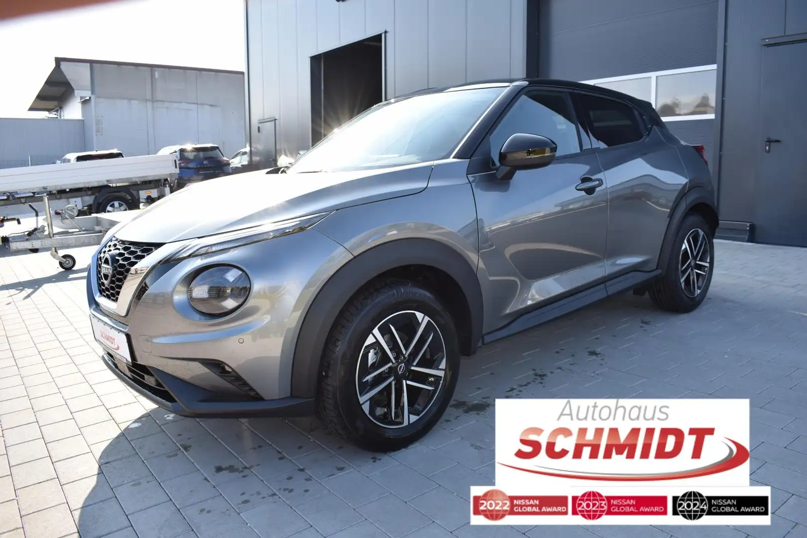 Nissan Juke 1.0 DIG-T N-Connecta Winter Gris - 1