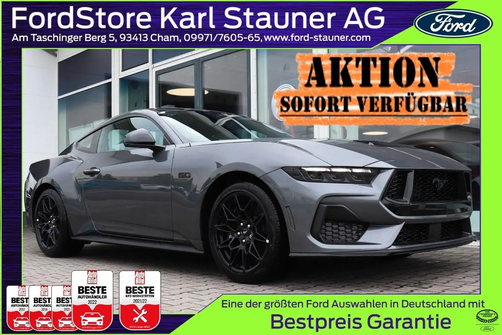 Ford Mustang Fastback GT Styling-Paket 4,99% FIN* Grau - 1