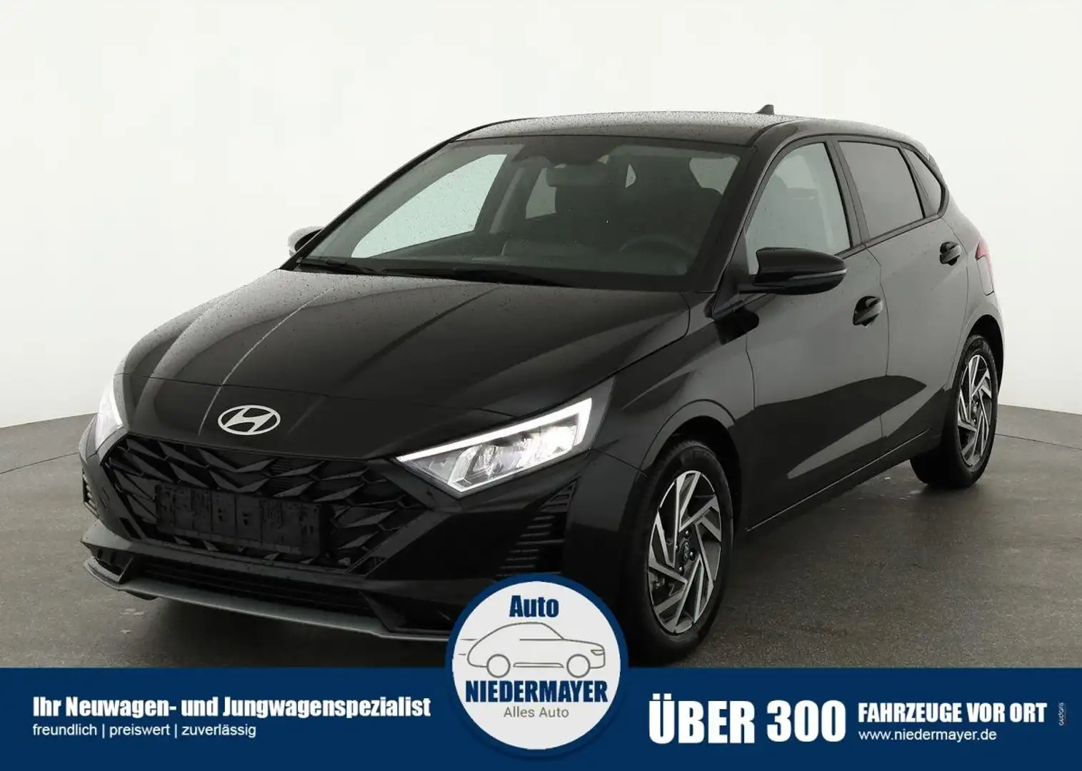 Hyundai i20 1.0 T-GDI Smart, Navi, LED, Kamera, Sitzheizung Schwarz - 1