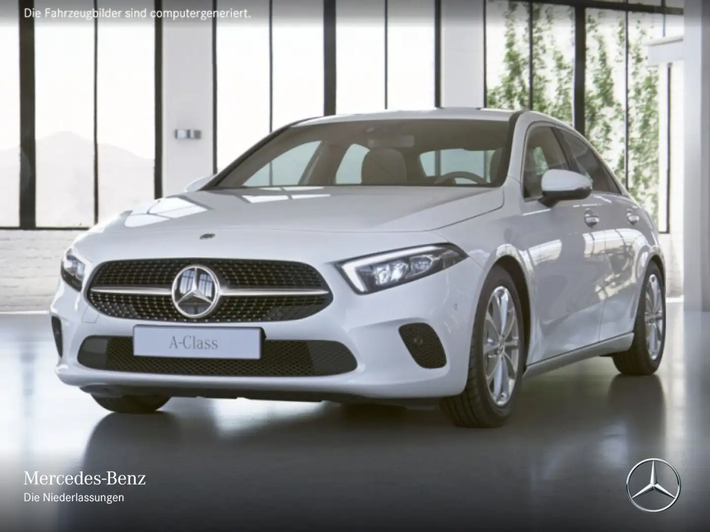 Mercedes-Benz A 250 e Lim PROGRESSIVE+LED+KEYLESS+8G Weiß - 2