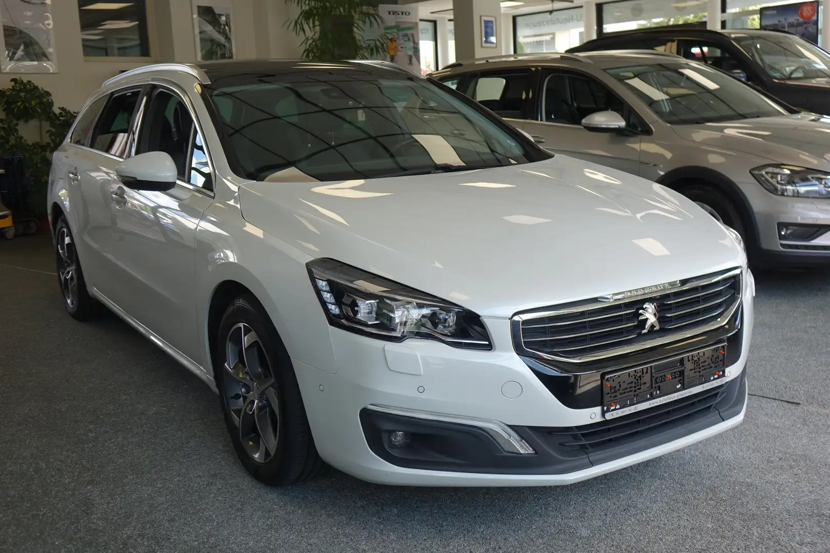 Peugeot 508 Allure 2.0 BlueHDi 180 +Pano+HUD+RFK+LED+ Weiß - 1