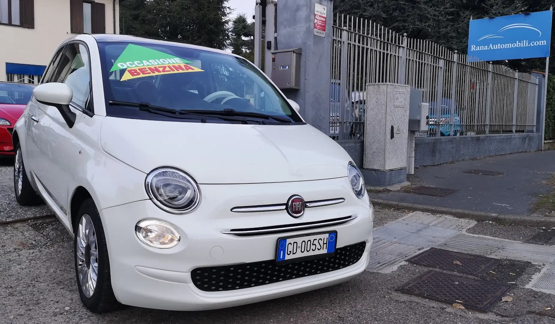 Fiat 500 1.2 Lounge € 99 AL MESE Wit - 2