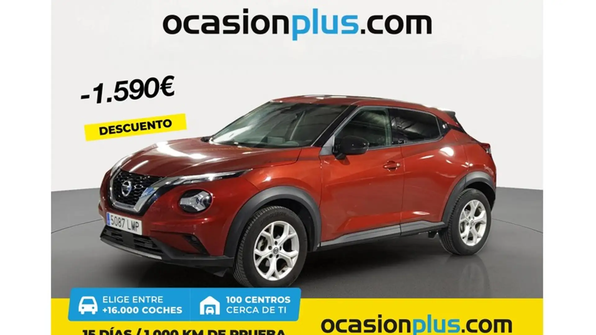 Nissan Juke 1.0 DIG-T Visia 4x2 114 Rojo - 1