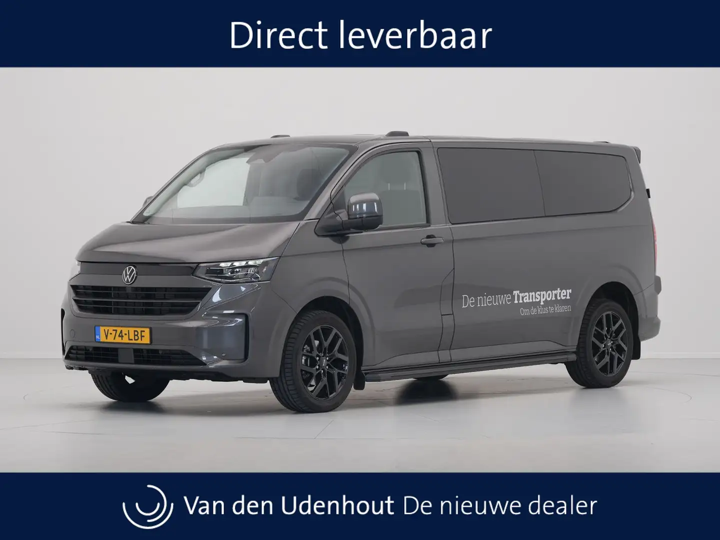 Volkswagen Transporter 2.0 TDI 110kW 150PK L2H1 Style AUT Intropakket rij Gris - 1
