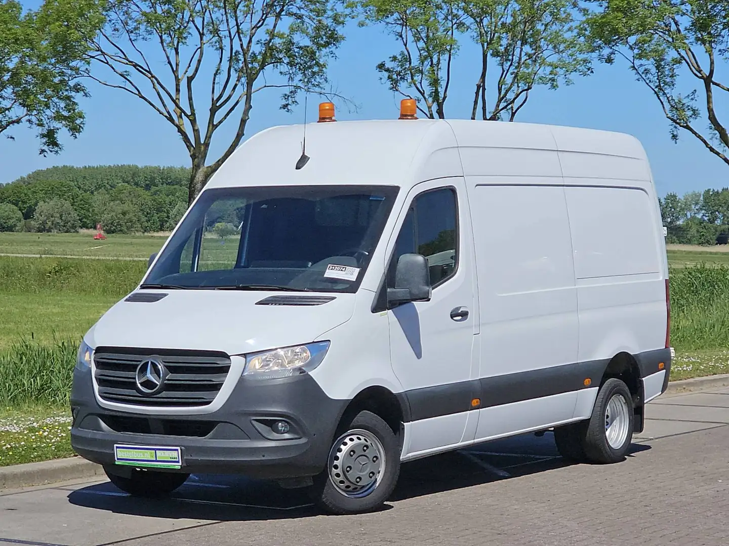Mercedes-Benz Sprinter 516 L2H2 Dubbellucht AC! Wit - 2