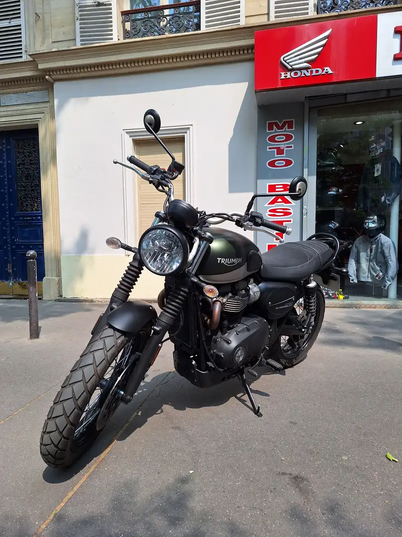 Triumph Street Scrambler Vert - 2