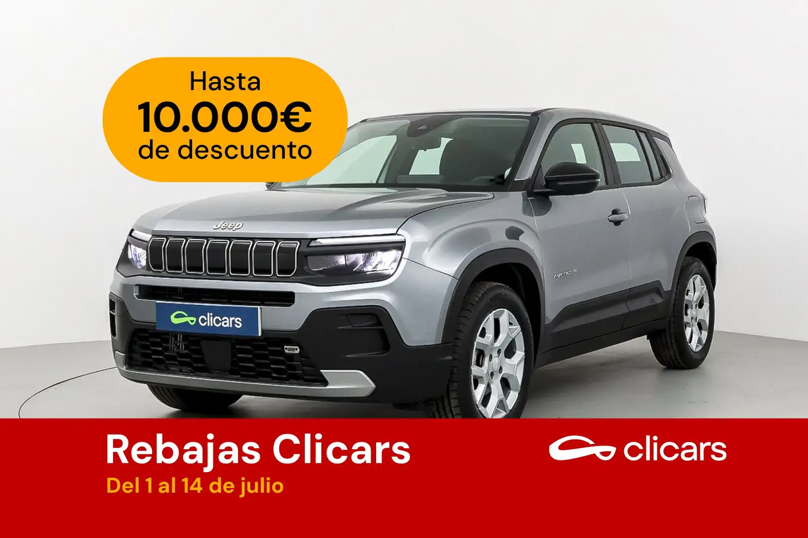 Jeep Avenger 1.2 Altitude 100 Grigio - 1