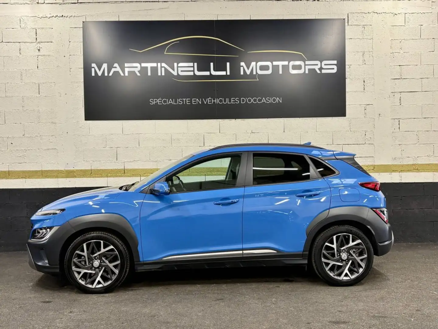 Hyundai KONA 1.6 GDi hybrid 141ch Executive DCT-6 Blau - 2