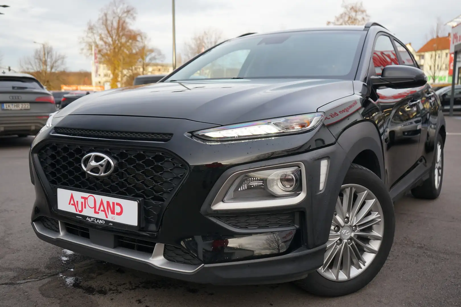 Hyundai KONA 1.6 T-GDI DCT 4WD Kamera AHK Lenkradheizung Zwart - 2