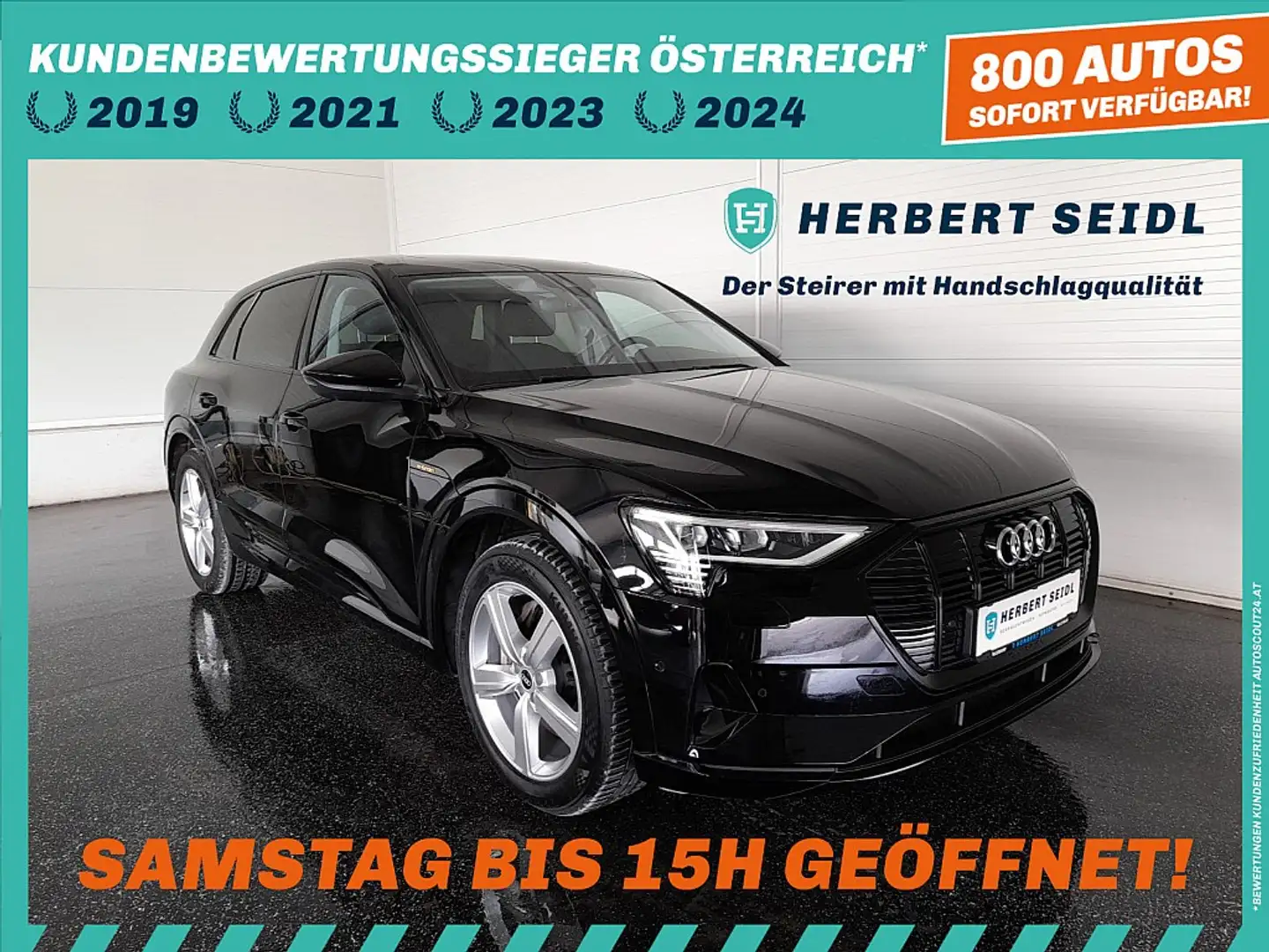 Audi e-tron advanced  50 quattro *SKY / 20 ZOLL / SPORTLENK... Schwarz - 1