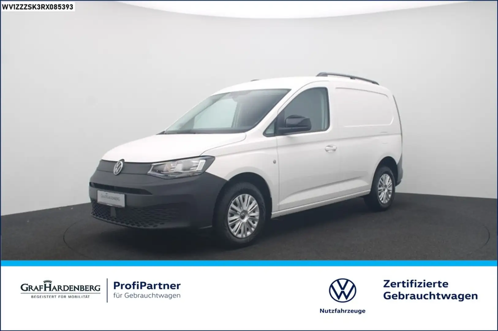 Volkswagen Caddy 2.0 TDI Cargo Einparkhilfe GJR DAB+ Weiß - 1