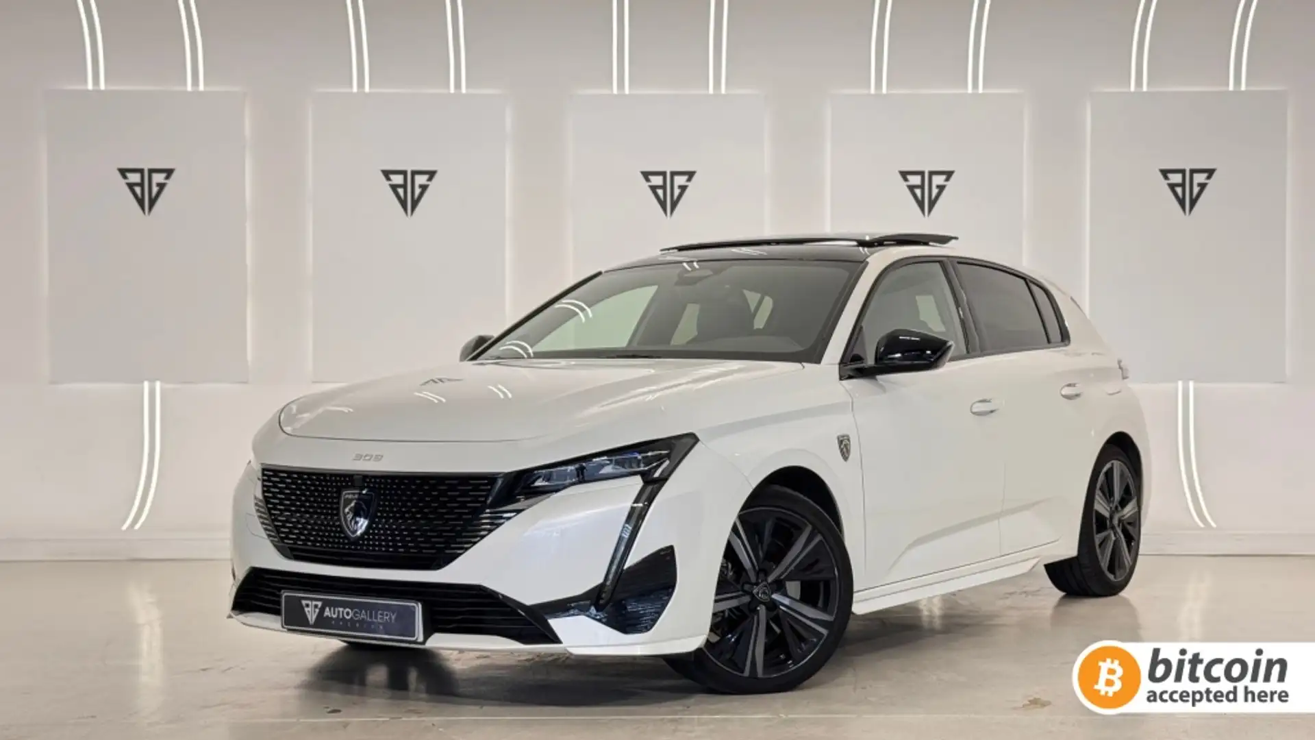 Peugeot 308 1.6 Hybrid GT Pack EAT8 225 Weiß - 1