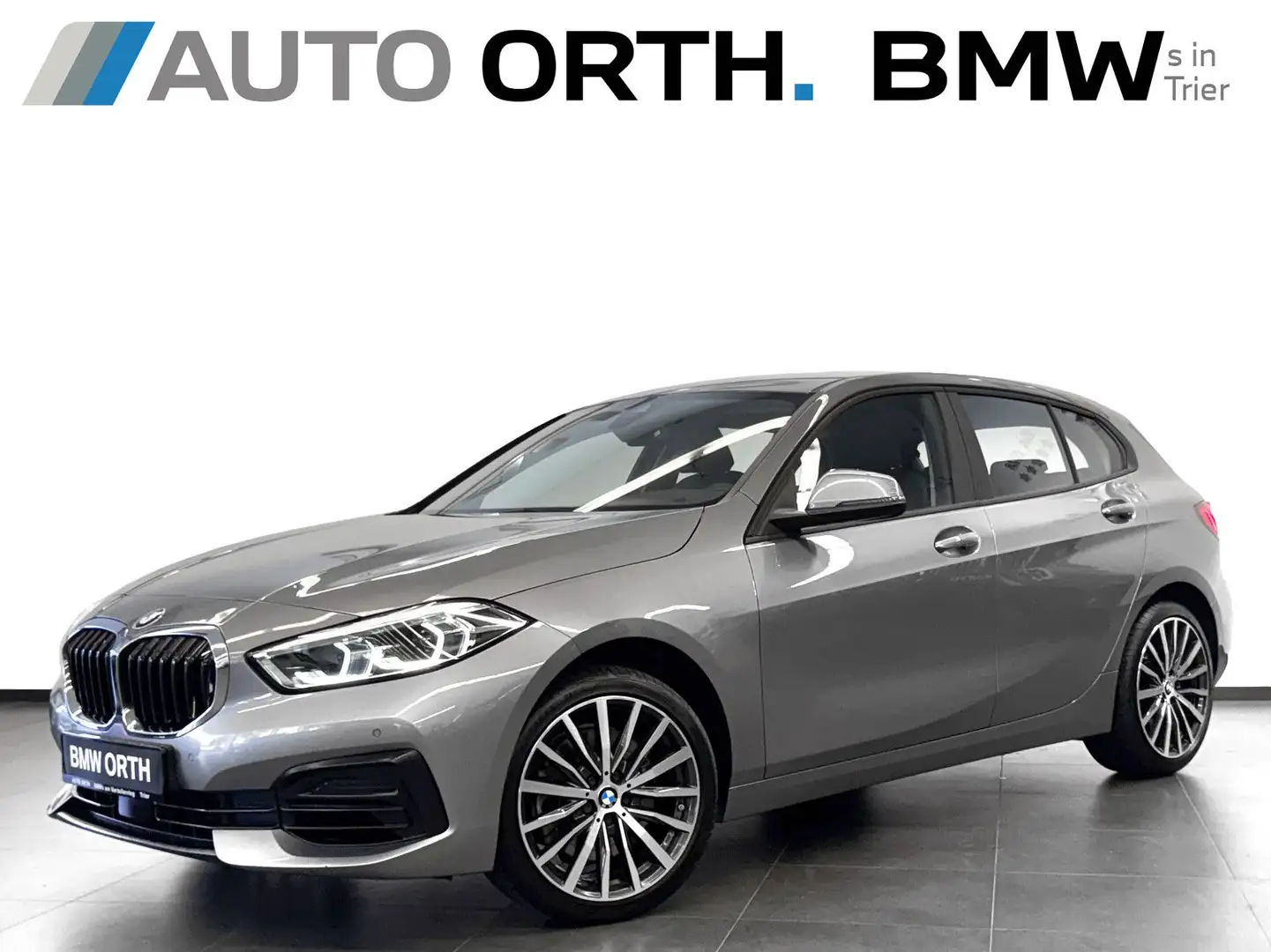 BMW 120 i AUT. LEDER LC-PROF LEDER SP.SITZ DA SHZ 18" Grau - 1