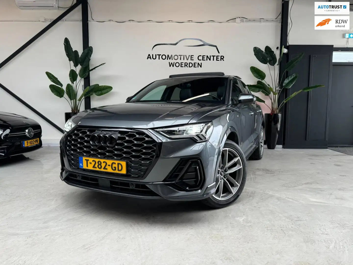 Audi Q3 Sportback 35 TFSI 3x S-Line Pano Virtual Led ''19 Gris - 1