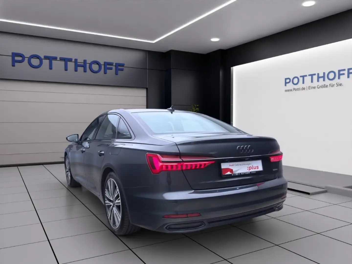 Audi A6 50 TFSIe Q S LINE BLACK AHK NAVI+ ACC MATRIX B&O Grau - 2