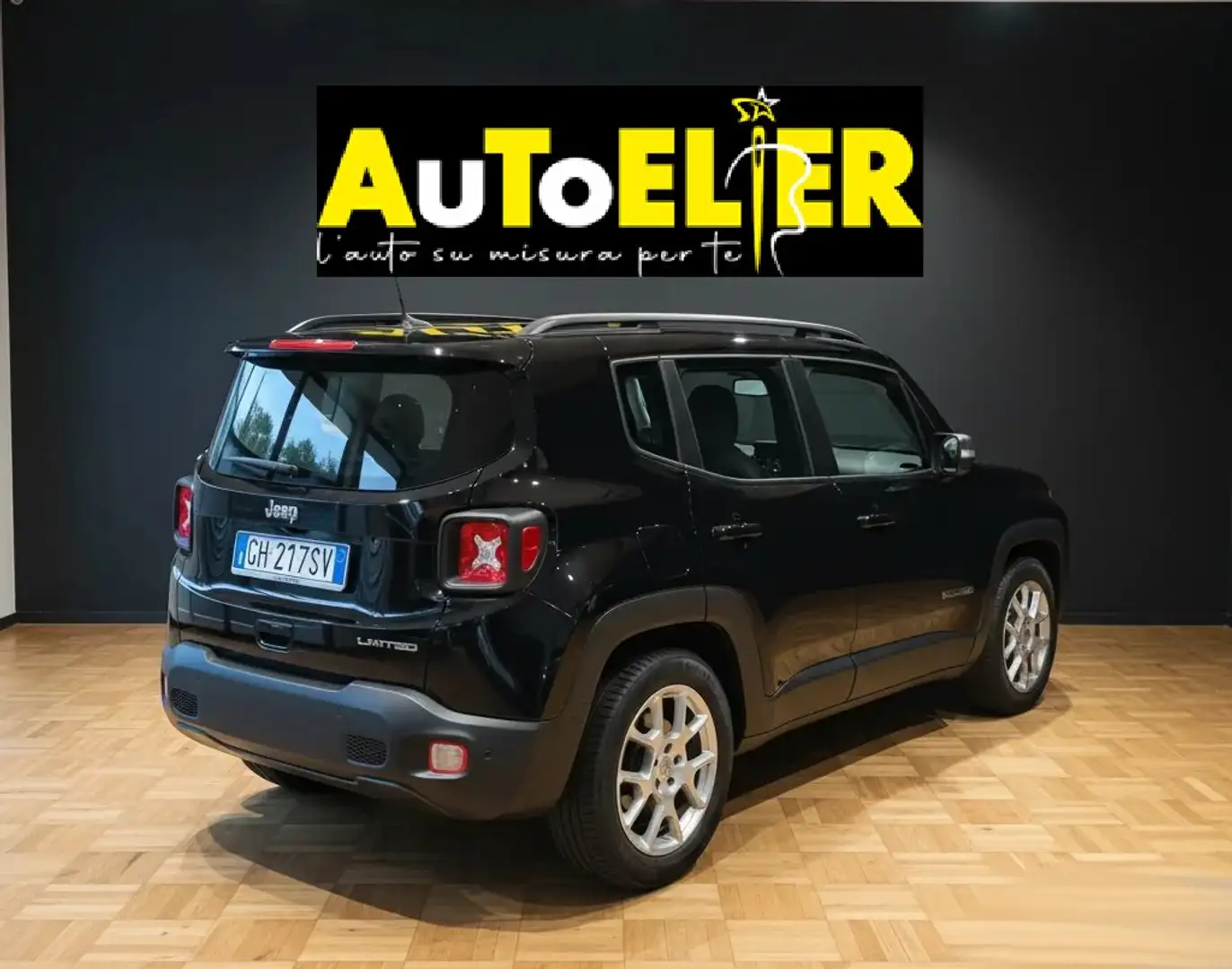 Jeep Renegade Renegade 2019 1.6 mjt Limited 2wd 130cv Schwarz - 2