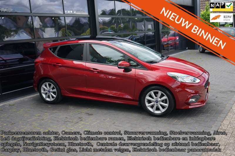 Ford Fiesta 1.0 EcoBoost ST-Line, Panodak, Clima, Camera, CC