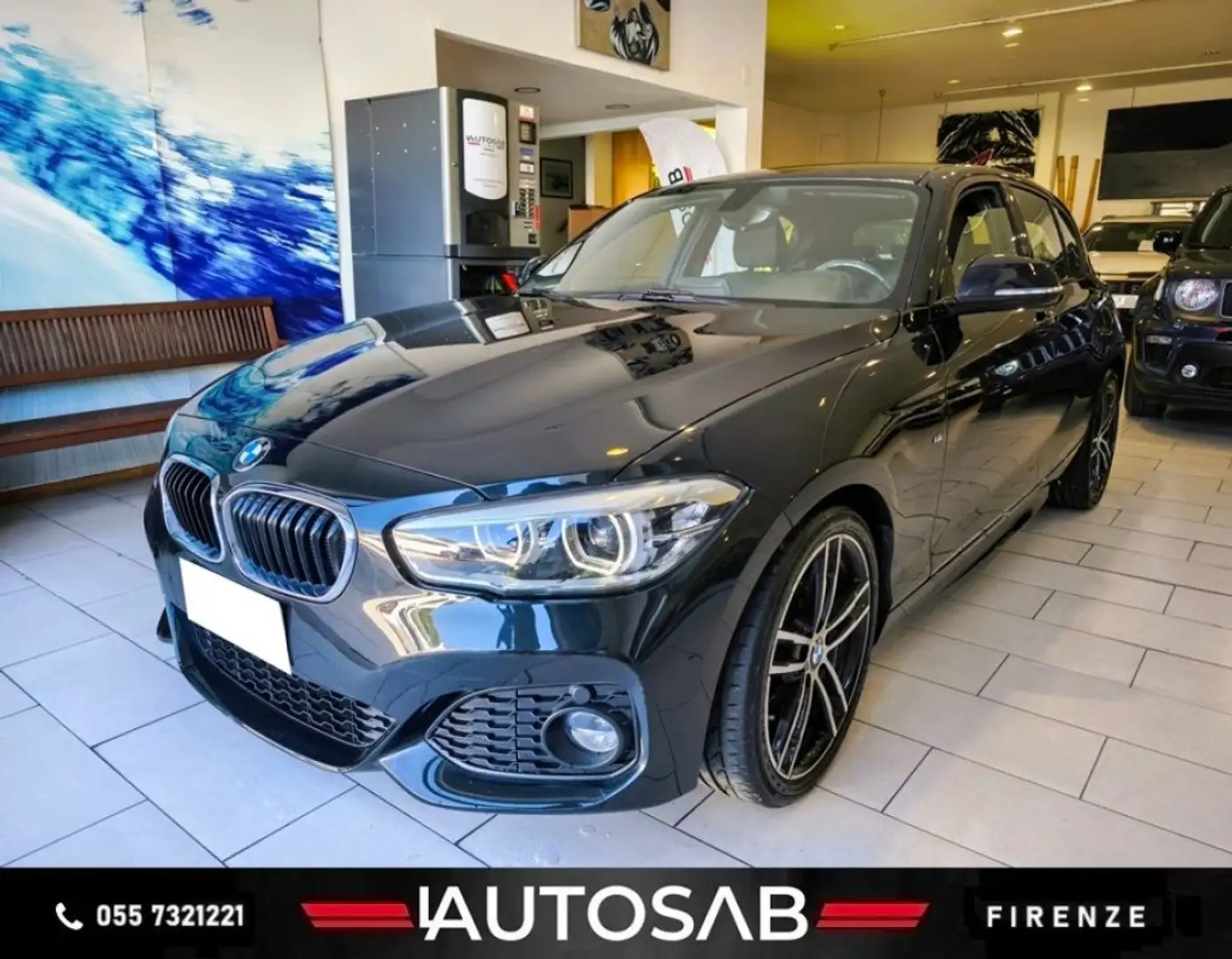 BMW 116 d Msport 116 Cv Automatic Navi Unico Propr. Nero - 1