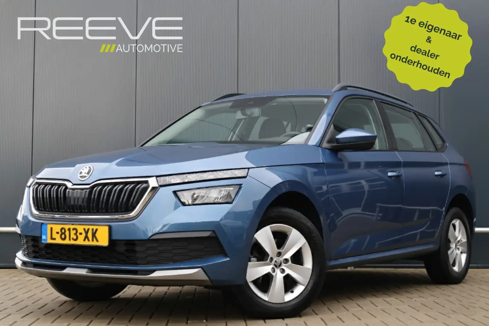 Skoda Kamiq 1.0 TSI Ambition Automaat | 1e eigenaar | Apple Ca Bleu - 1