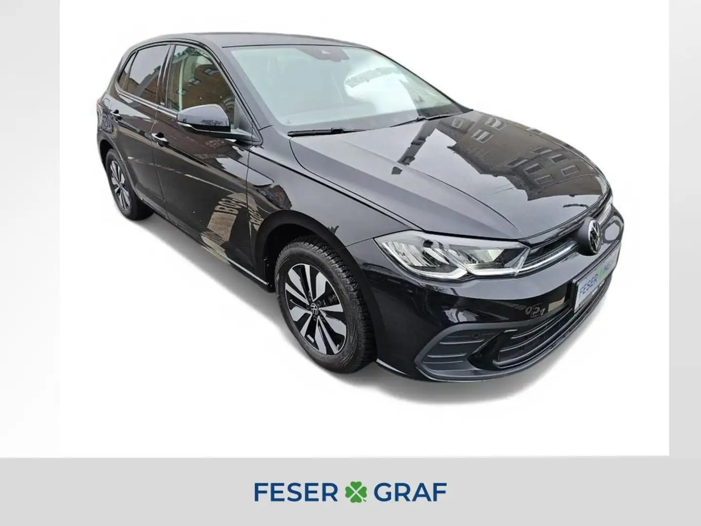 Volkswagen Polo MOVE 1.0 TSI LED/Sitzhzg./Rear View/Climatronic Schwarz - 1