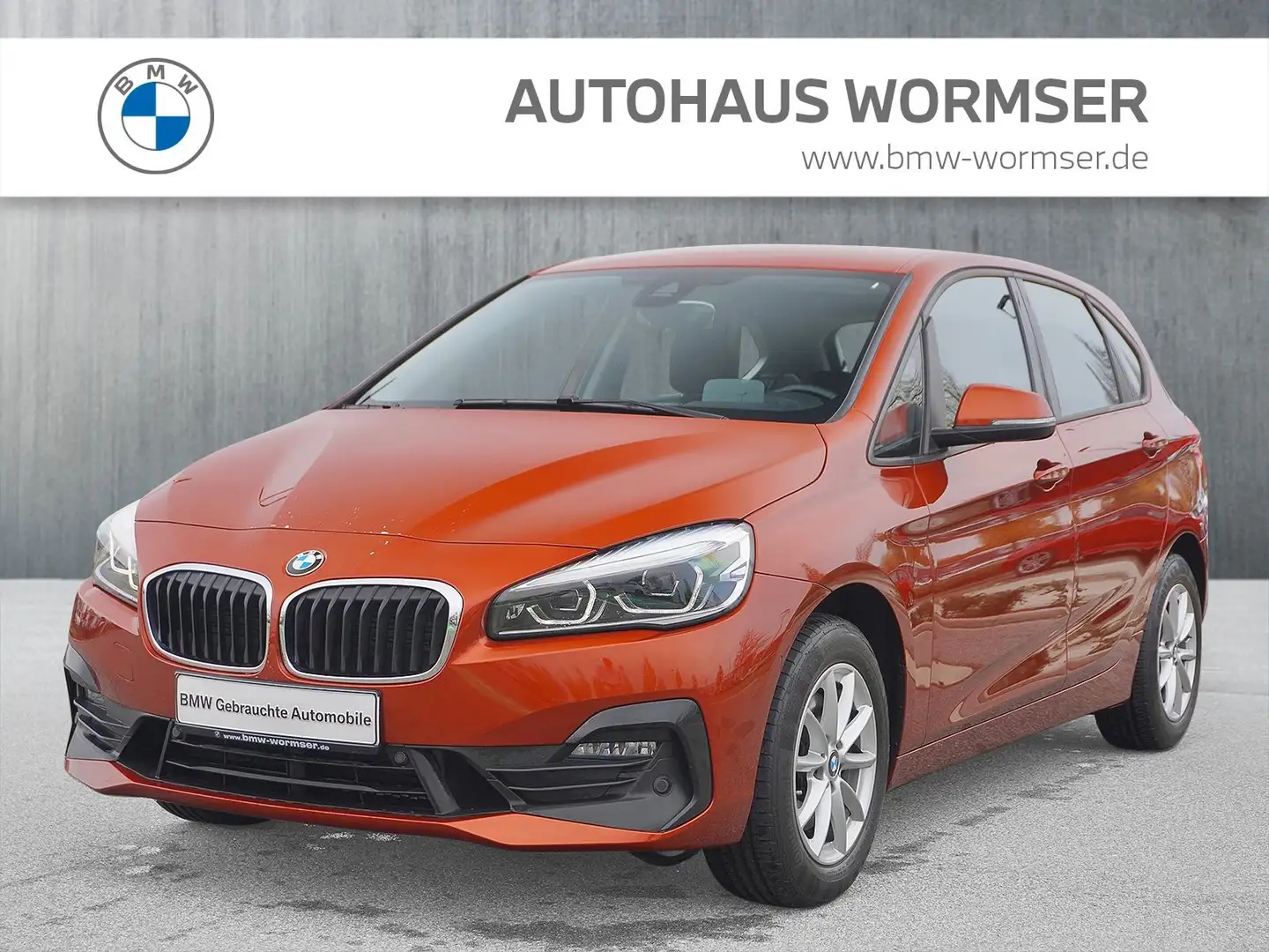 BMW 220 d xDrive Active Tourer Advantage Head-Up DAB Orange - 1