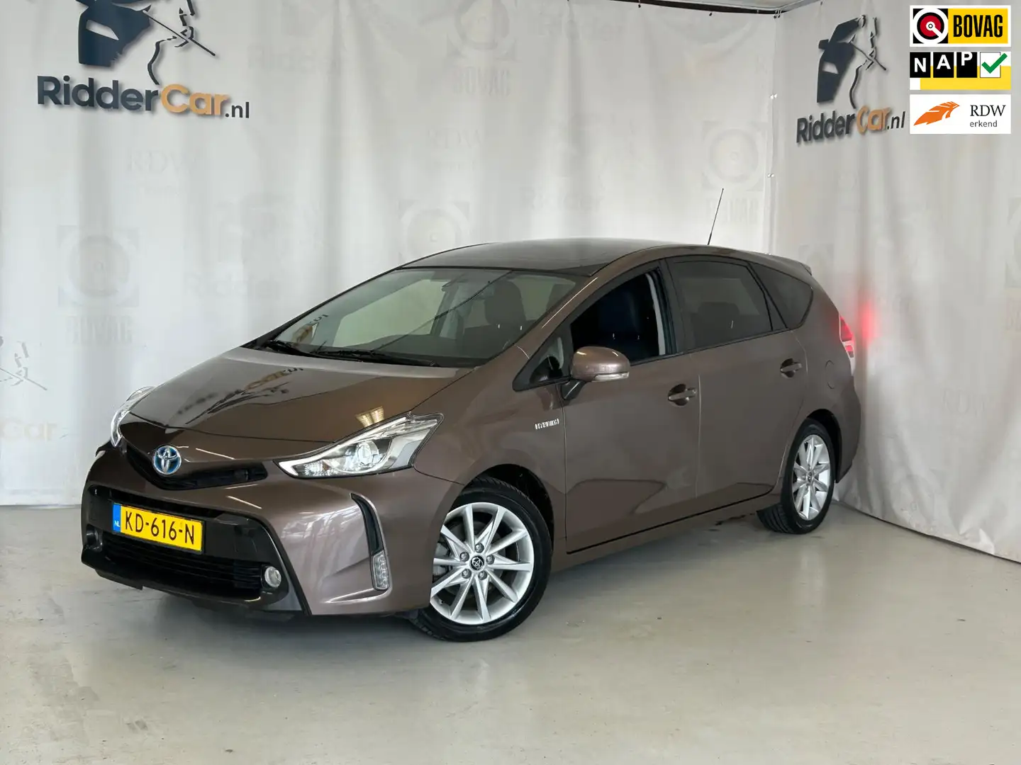 Toyota Prius+ 1.8 Business Plus 7p|GARANTIE|NAP|2E EIG|PANO|TREK Marrón - 1