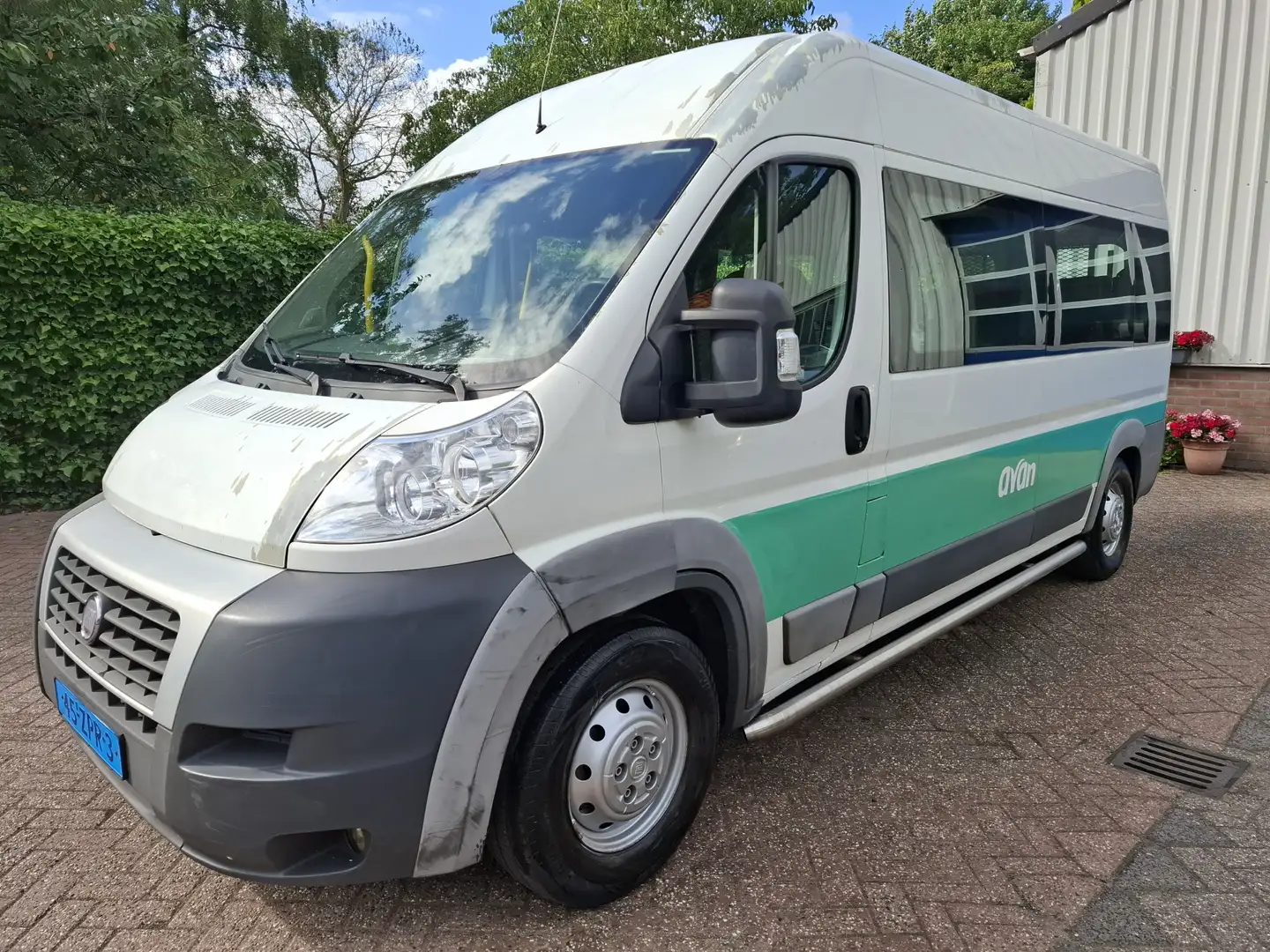 Fiat Ducato FIAT 3.0CNG 3500.- EX BTW 7-PERSOONS ROLSTOELVERVO Wit - 1