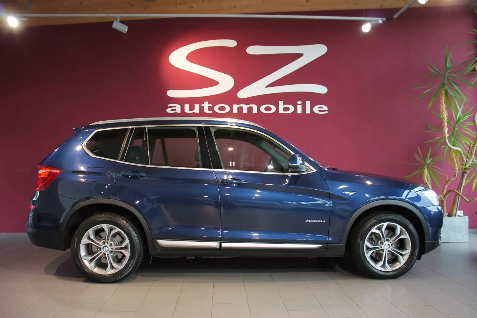 BMW X3 xDrive 20 d 1.Hand Pano ACC AHK SHZ Navi Blau - 1