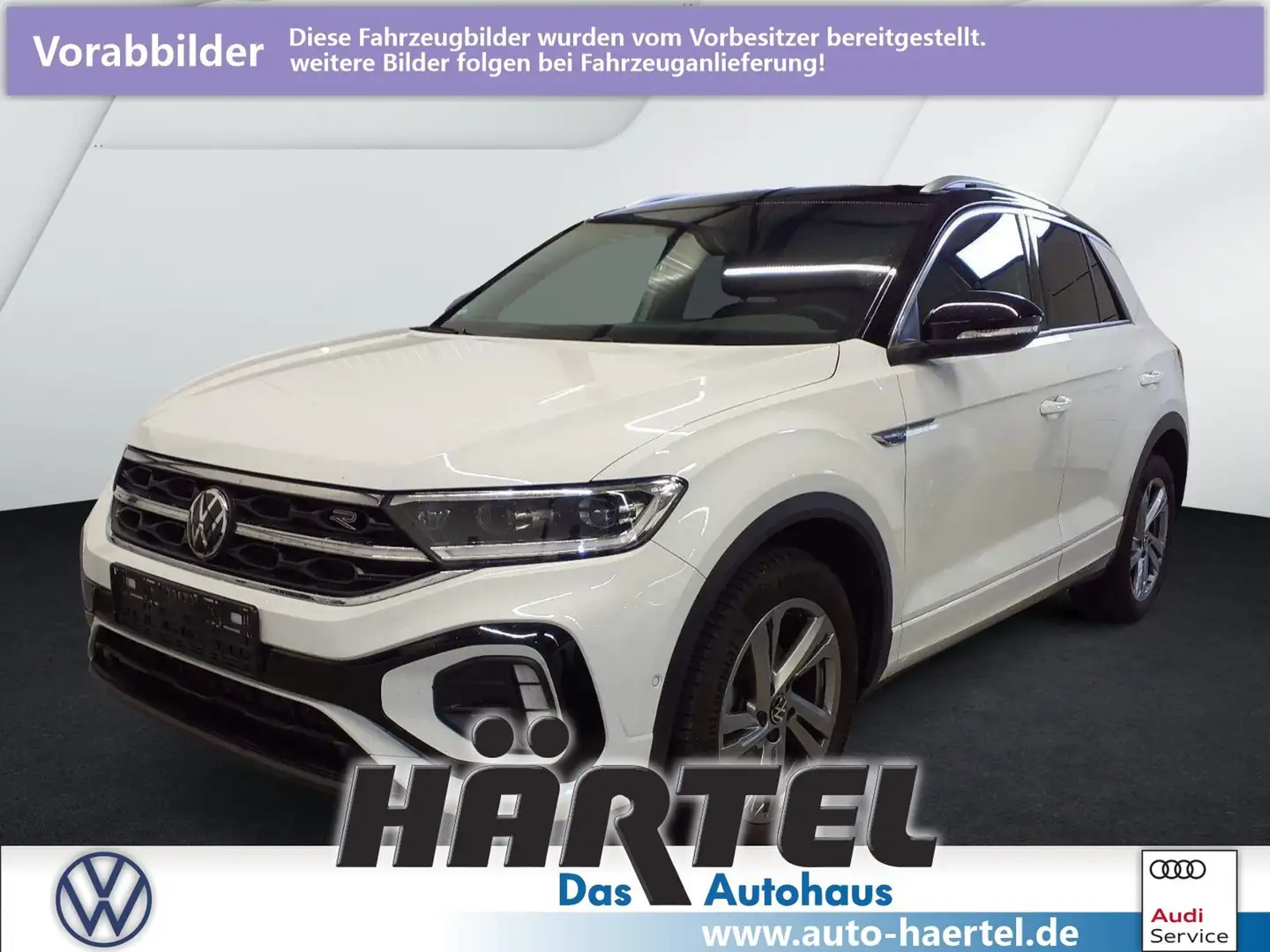 Volkswagen T-Roc R-LINE 1.5 TSI DSG (+ACC-RADAR+NAVI) LED Weiß - 1