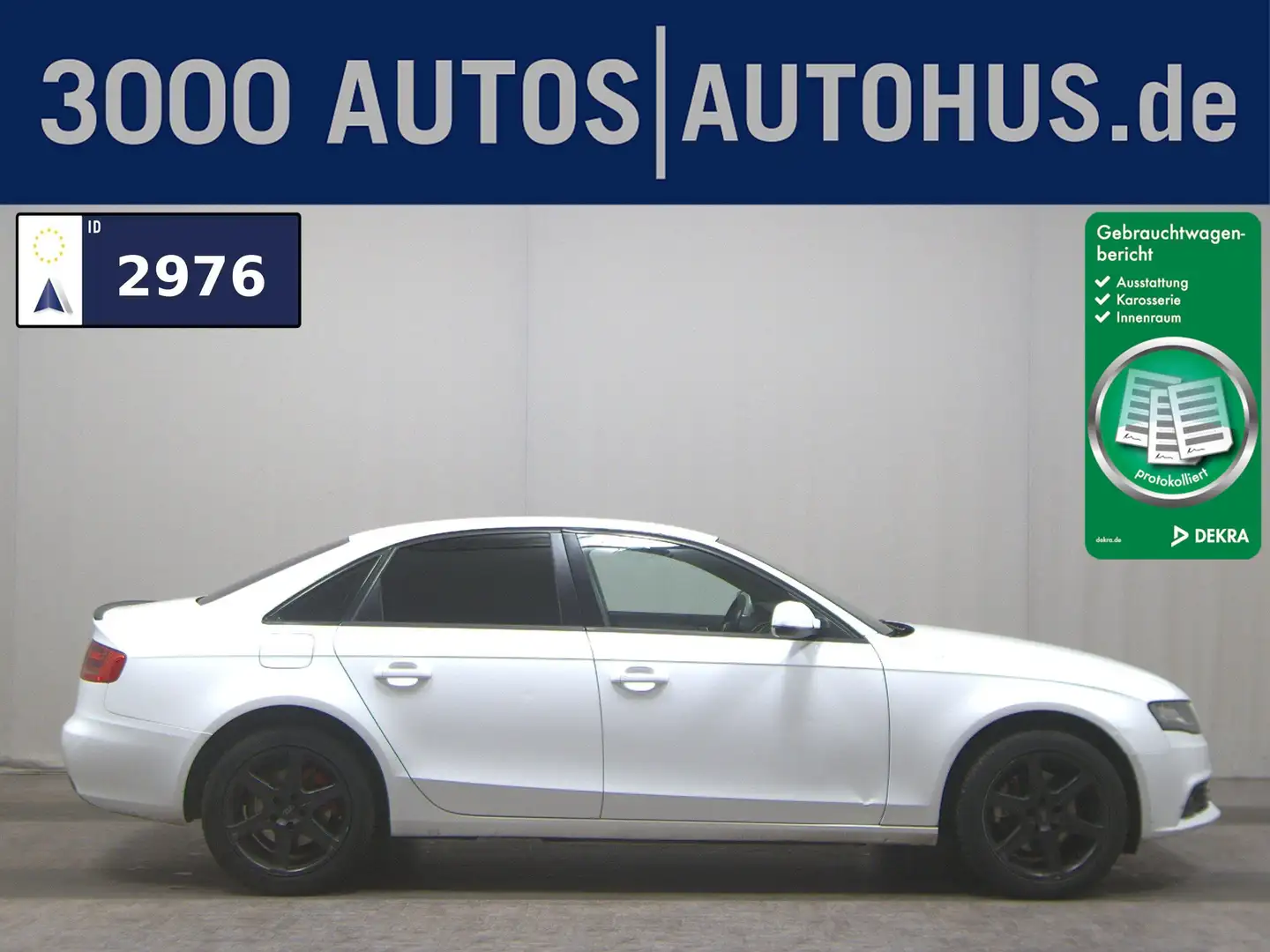 Audi A4 2.0 TDI Attraction Sound Klima Weiß - 1