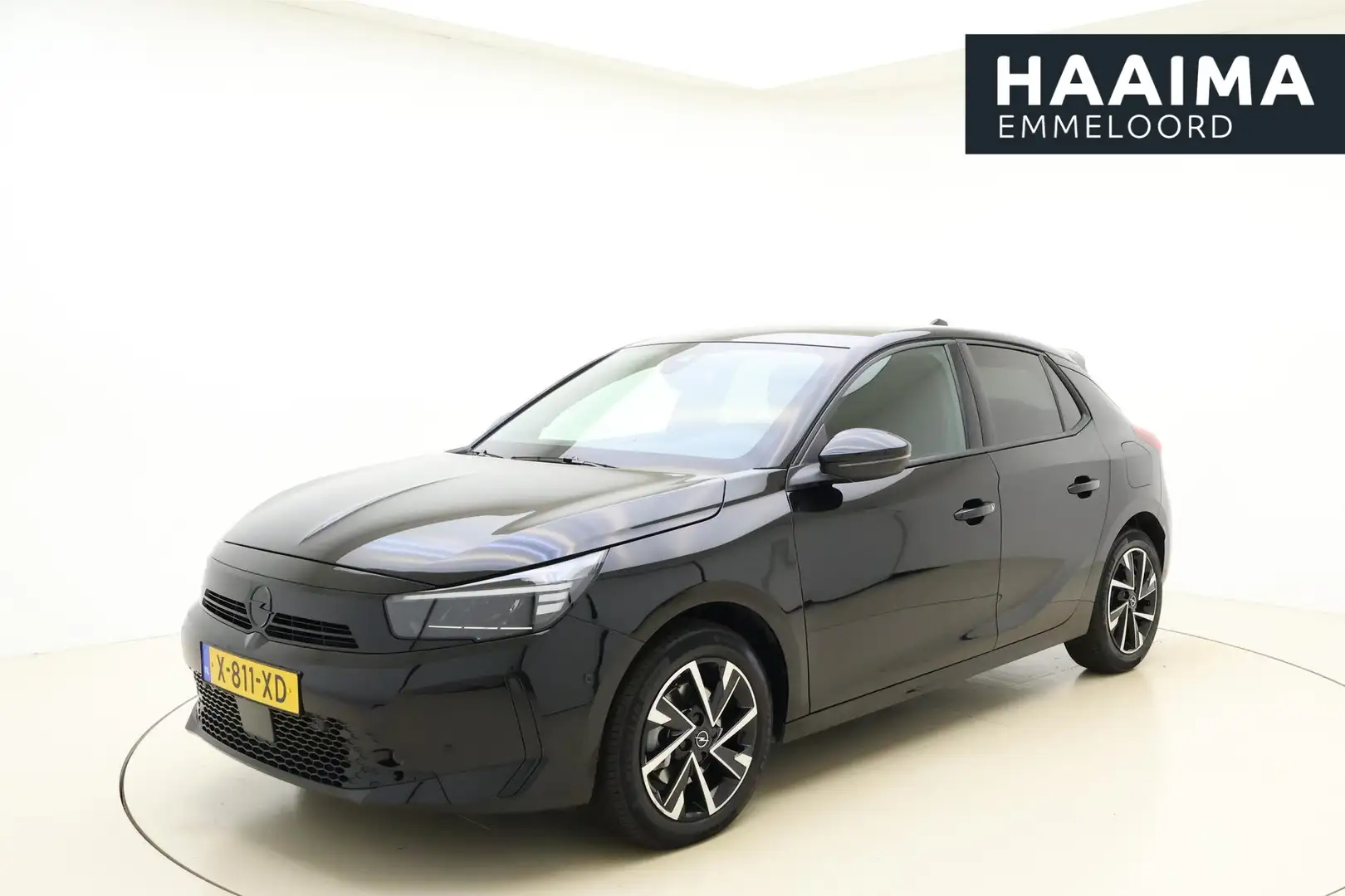 Opel Corsa 1.2 Turbo GS 130 Pk Automaat | Navigatie | Camera Zwart - 1