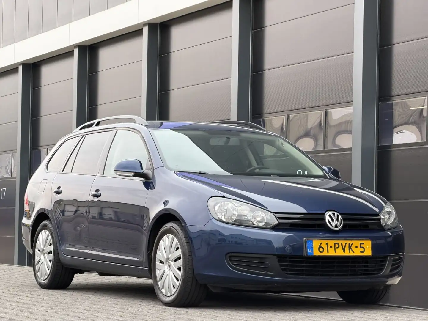 Volkswagen Golf Variant 1.6 TDI Navi Blauw - 2