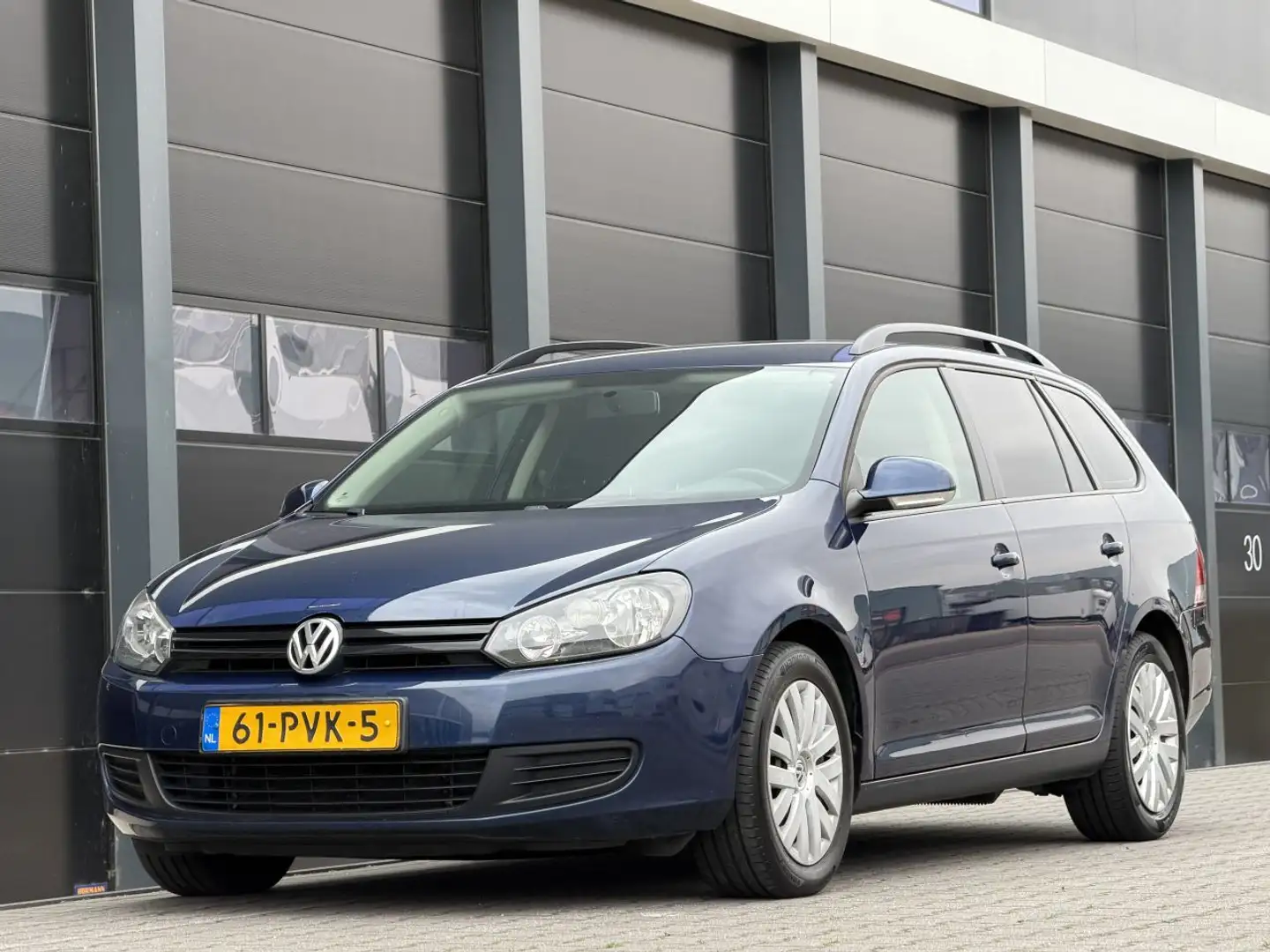 Volkswagen Golf Variant 1.6 TDI Navi Blauw - 1