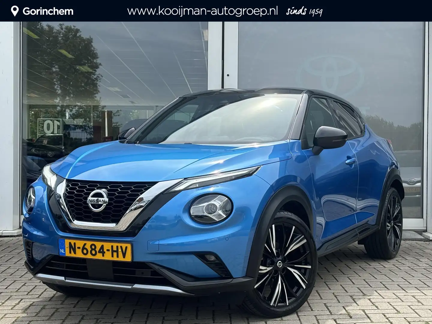 Nissan Juke 1.0 DIG-T N-Design NL auto| 1ste eigenaar | Bose | Blauw - 1