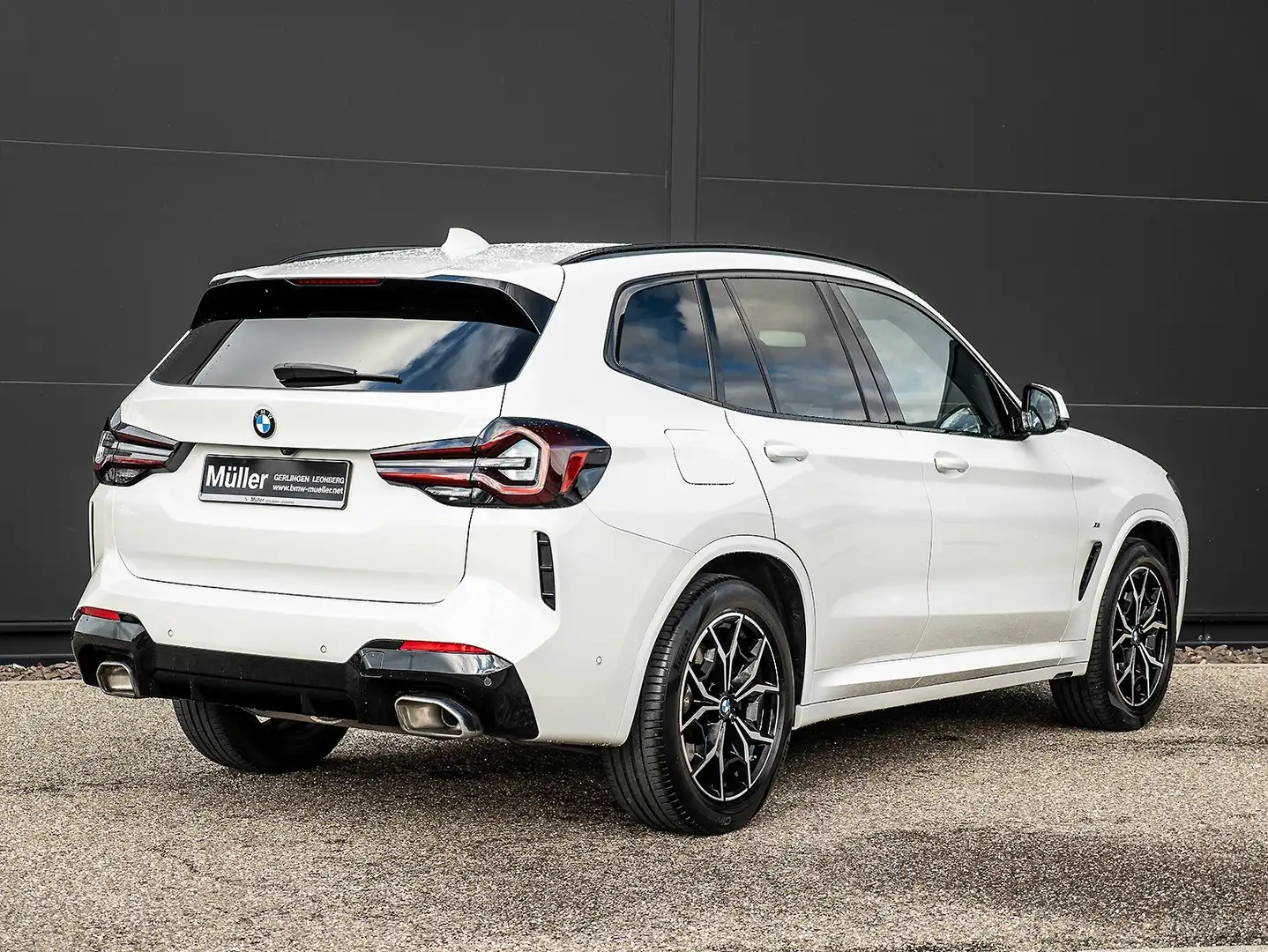 BMW X3 xDrive30d M Sportpaket Standheiz AHK Laser 1VB Blanc - 2